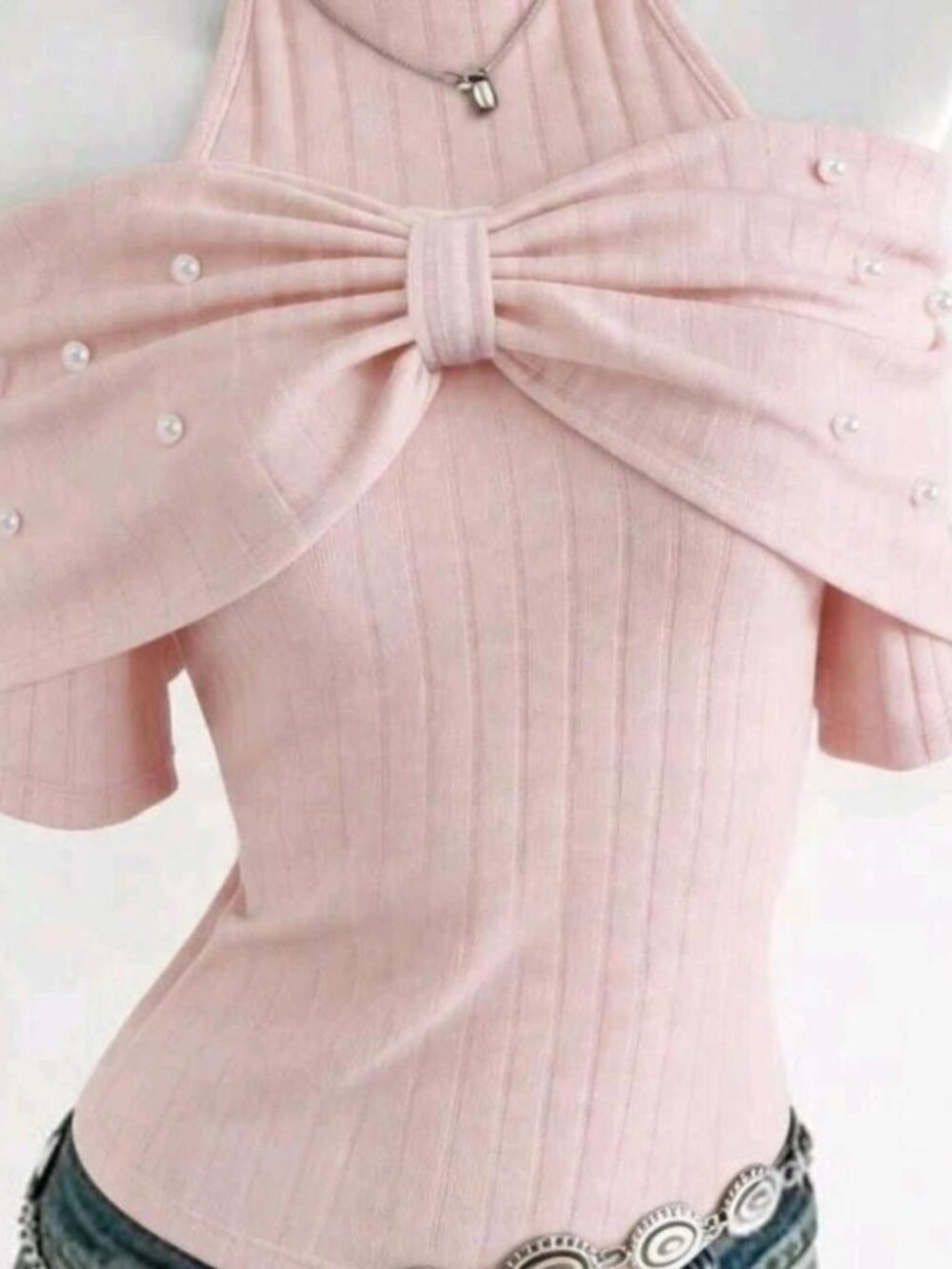 SHEIN Women's Pink Blouse
